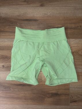 NVGTN High-Rise pistachio Green Shorts